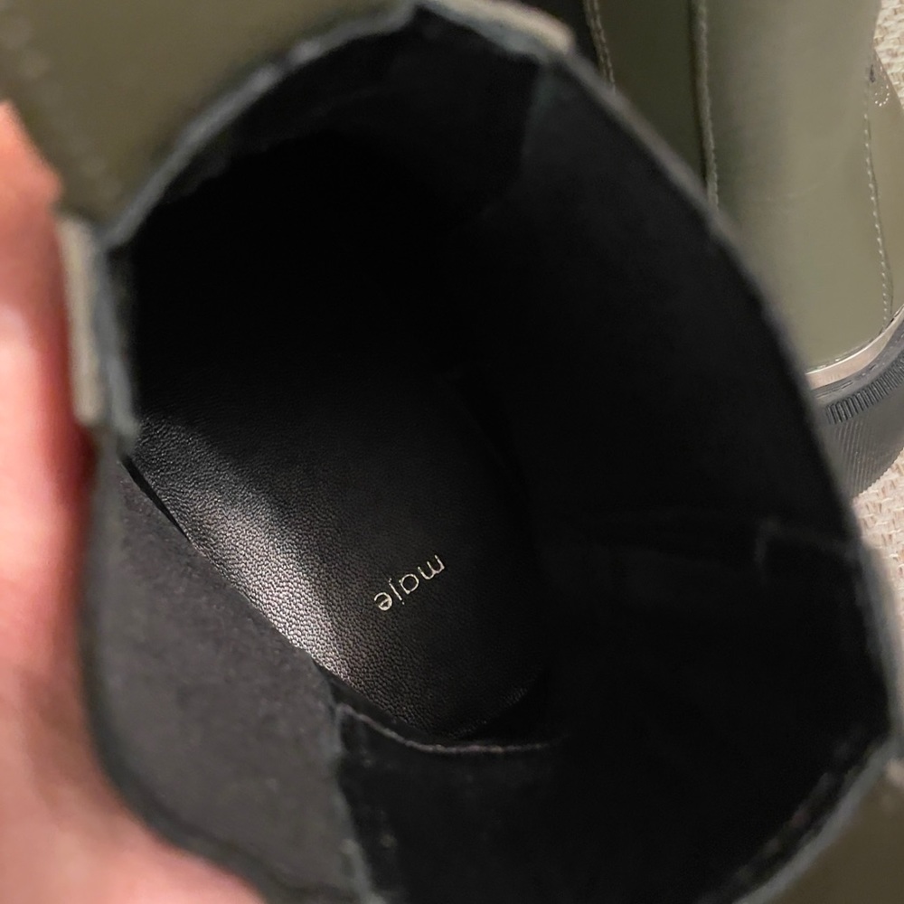 MAJE Paris Chelsea Boots with Platform Sole - Picture 9 of 12